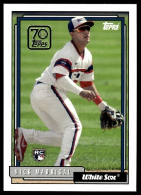 2021 #70YT-42 Nick Madrigal 70 Years of Topps Baseball (Series 2) - Image 1 of 2