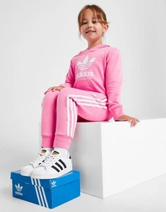 Adidas Adicolor Kid's Youth Size XS Extra Small Hoodie & Pants Set Suit #954 - Picture 1 of 11
