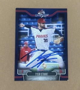 Tyler Stuart Autographed 2024 Binghamton Rumble Ponies Team Set - NY Mets - Picture 1 of 1