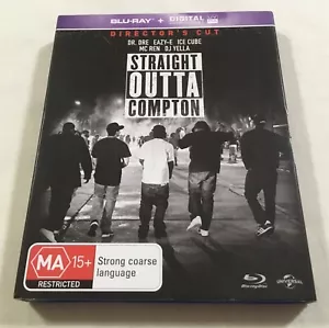 Straight Outta Compton (2015) - Slipcover Director's Cut Blu-Ray | VGC - Picture 1 of 4