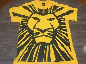 Camiseta mediana del Rey León de Disney auténtica obra de teatro de Broadway - Imagen 1 de 5