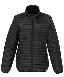 TS18F Women's tribe fineline padded jacket XL (16) Black 2786 Brand - Picture 1 of 1
