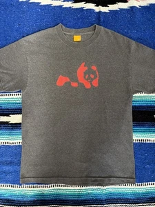 Camisa Enjoi Para Hombres Grande Gris Panda Gráfico Monopatín Camiseta Manga Corta - Imagen 1 de 11