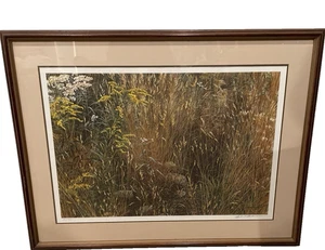 Robert Bateman " Marginal Meadow " 941/950 seltener Druck gerahmt signiert und nummeriert - Bild 1 von 9