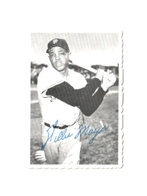 1969 Topps Deckle Edge Willie Mays #33 Ex centrado Foto 1 de 2