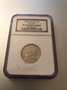 2006 S Nevada 25C Quarter Coin NGC PF 70 Ultra Cameo - Picture 1 of 4