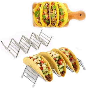 Taco Halter, Taco Halter Ständer, Edelstahl Taco Rack, guter Halter Ständer auf T - Bild 1 von 6