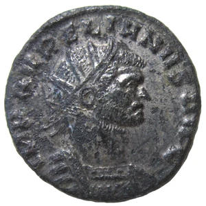 BRONCE PLATEADO ANTONINIANO. AURELIANO, 270-275 AD. SERDICA COMO NUEVA. JUPITER REV - Imagen 1 de 3