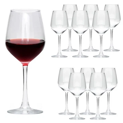 Wine Glasses Set of 12,12oz Red Wine Glasses,for Red or White Wine, High-end ... - Image 1 of 4