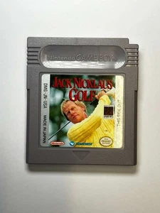 Cartucho de golf Nintendo Game Boy Jack Nicklaus auténtico probado funciona - Imagen 1 de 2