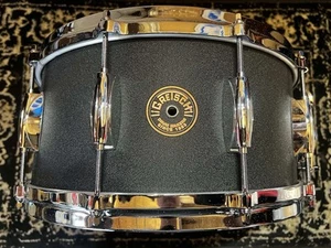 Gretsch G4164BC USA Custom Black Copper 6.5x14" 10-Lug Snare Drum - Black - Picture 1 of 7