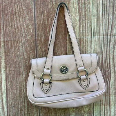 VTG Marc Jacobs y2K Classic pink blush Medium leather Shoulder Bag purse… - Image 1 of 4