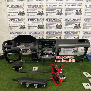 KIT AIRBAG CRUSCOTTO ANTERIORE VOLKSWAGEN GOLF 7 2011-2021 CON CINTURE SICUREZZA - Foto 1 di 24