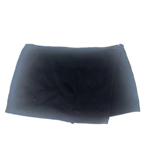 Neu mit Etikett Abercrombie And Fitch schwarzer Skort aus weicher Wollmischung modern Größe XLarge - Bild 1 von 7