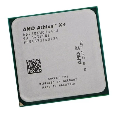 AMD Athlon X4 760K 3.8GHz 4M Quad Core AD760KWOA44HL Socket FM2 CPU Processor - Image 1 of 2