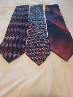 Lote de 3 corbatas J. Ferrar todas de seda Foto 1 de 4