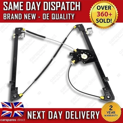 PEUGEOT EXPERT MK2 2007-2017 FRONT RIGHT DRIVER SIDE ELECTRIC WINDOW REGULATOR - Image 1 of 4