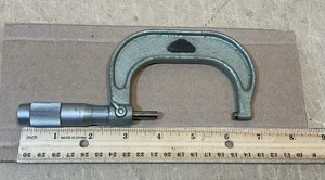 "Micrómetro vintage de 2-3"" .0001 sin marca buen estado de funcionamiento" - Imagen 1 de 3