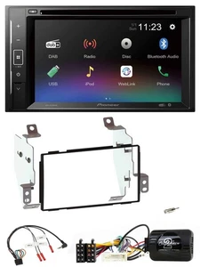 Pioneer Bluetooth Lenkrad USB 2DIN DAB DVD Autoradio für Nissan Note E11 2009-20 - Bild 1 von 9