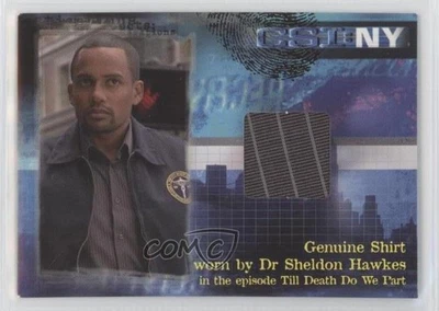 2005 CSI: New York Series 1 Costume Cards as Dr Sheldon Hawkes Hill Harper a4e - Image 1 of 3