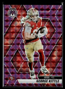 2025 Panini Mosaic #46 George Kittle Mosaic Purple #/49 - Bild 1 von 2