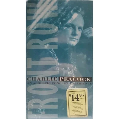 Sealed Charlie Peacock Front Row Acoustic Concert VHS 1990 Sparrow Records Live - Image 1 of 3