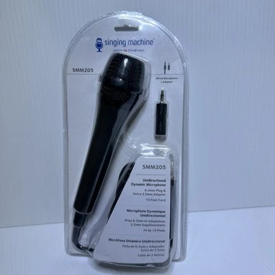 The Singing Machine SMM205 Dynamic Professional Microphone*Still Sealed In Box* - Image 1 of 2