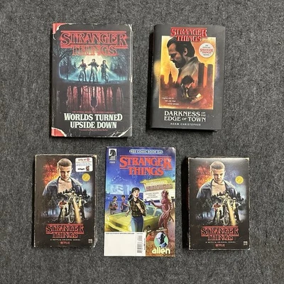 Stranger Things Books and BlueRay DVD Lot - Image 1 of 4