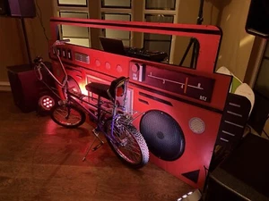 DJ BOX - PROP - BOOMBOX - RETRO - Picture 1 of 10