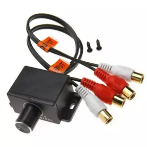 Lautstärkeregler Bass RCA Pegel Fernbedienung Kunststoff LC-1 Brandneu - Picture 1 of 14