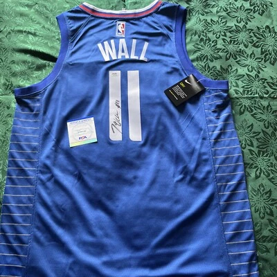 John Wall Los Angeles Clippers Autographed Signed Jersey! PSA Certed - Image 1 of 4