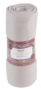 Wohndecke - FLEECE Plaid - in hellgrau von Stuco - Bild 1 von 1