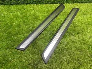 2018-2022 INFINITI Q50 FRONT LEFT RIGHT DOOR SILL SCUFF PLATE COVER SET OEM - Picture 1 of 5