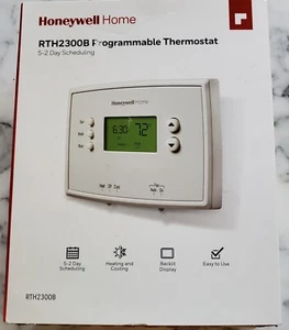 Honeywell 5-2 Day Programmable Thermostat RTH2300B Heat/Cool Easy Install 🔥 ❄️ - Picture 1 of 5