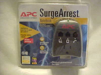 New APC Surge Arrest Notebook Laptop protector PNote1 factory sealed - Image 1 of 4