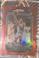 2022-23 Panini Red Prizm #263 Jeremy Sochan Spurs RC Rookie /299