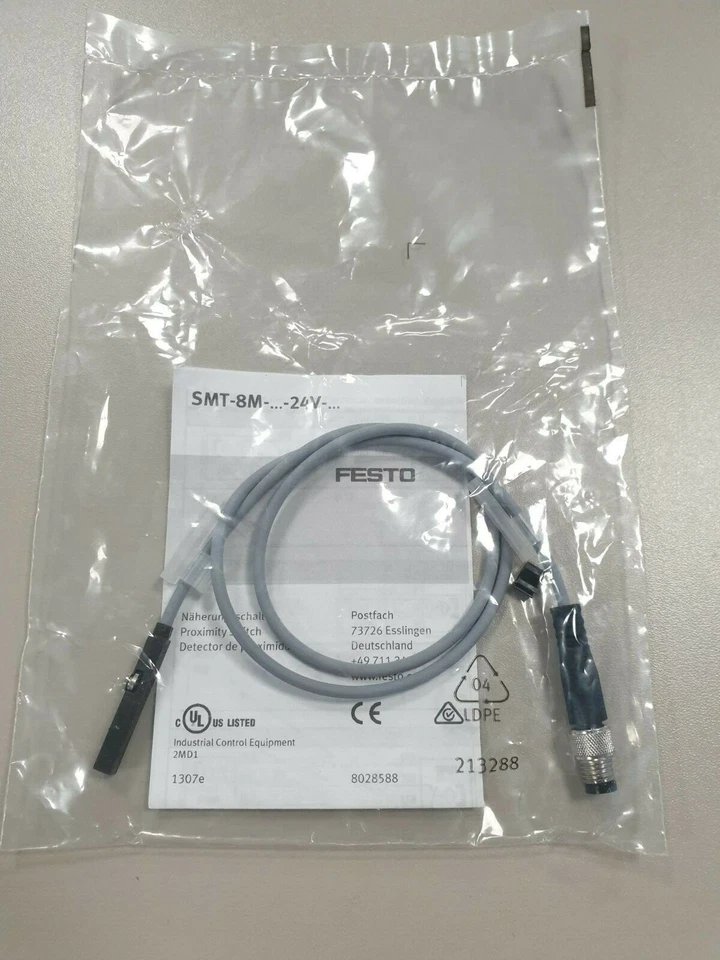 FESTO Näherungsschalter SMT-8M-PS-24V-K-0.5-M8D (543893)