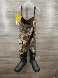 CABELAS Neoprene Hip Waders Camo Mens Size 14 Waterproof Thinsulate - Picture 1 of 4