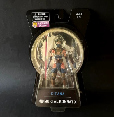 Mortal Kombat Kitana 16cm PVC action-figure - Imagen 1 de 2