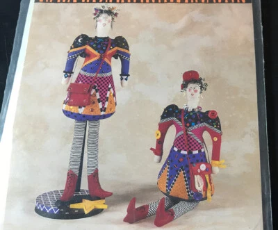 MID-LIFE MUFFY & STITCH IT UP STELLA 36” Doll & Pedestal Pattern - Image 1 of 4