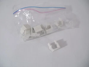 Inserto en blanco monoprice para placa de pared Keystone - 10 piezas blanco - Imagen 1 de 1