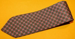 STONEHENGE MADE IN ITALY MULTI COLOR OCTAGON MOTIF TIE - DESIGNER TIES - TIES. - Picture 1 of 3
