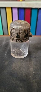 Tiffany & Co Sterling And Crystal Perfume Bottle/smelling Salts - Picture 1 of 12