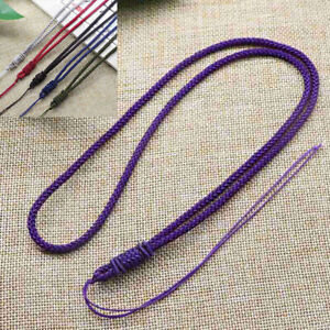 5pcs Chinese Thread Knotted Necklace Love Rope Silk Jewelry Cord String Pendant