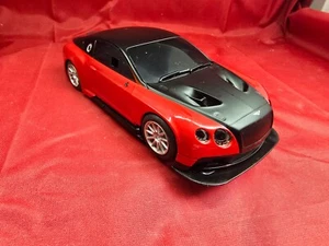 Scalextric Bentley Continental GT3 Black & Red **FREE UK P&P** - Picture 1 of 6