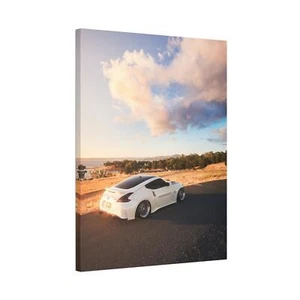 Nissan 370z High Resolution Museum Quality Vertical Canvas Print #020 - Picture 1 of 10