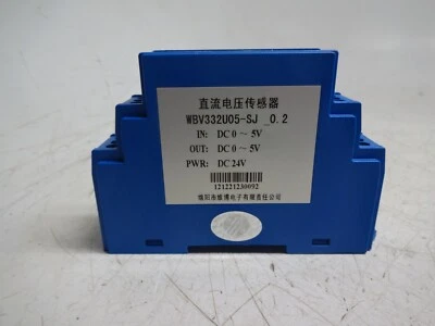 WBV332U05-SJ Analog Output 3 Phase Voltage Transmitter 24V DC Three Phase - Image 1 of 4