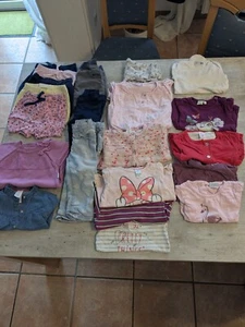 Kleiderpaket Mädchen Größe 80, 86 und 92 - Bild 1 von 23
