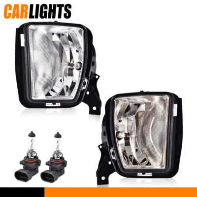 Fit For 2013 2014 2015 2016 2017 2018 Dodge RAM 1500 Bumper Clear Fog Lights - Image 1 of 4