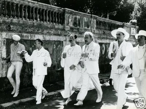 MICHEL SERRAULT UGO TOGNAZZI  LA CAGE AUX FOLLES II 1980 PHOTO ORIGINAL #1 - Picture 1 of 1